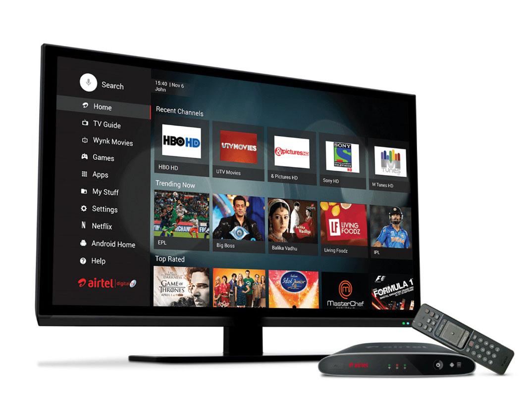 India’s first Hybrid DTH set-top box powered by Android TV