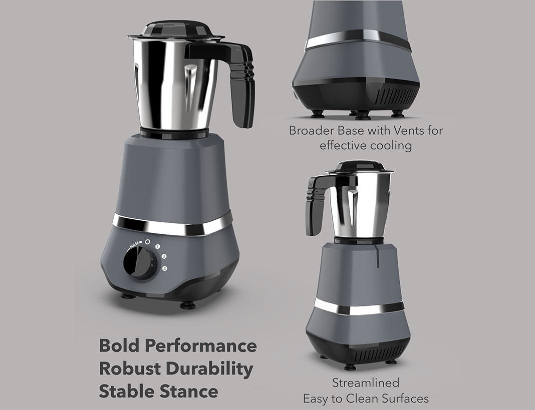 750 W / 1000 W  Mixer Grinder Design ( Durable & Elegant Mixer Grinder Design For Premium Consumer Segment)