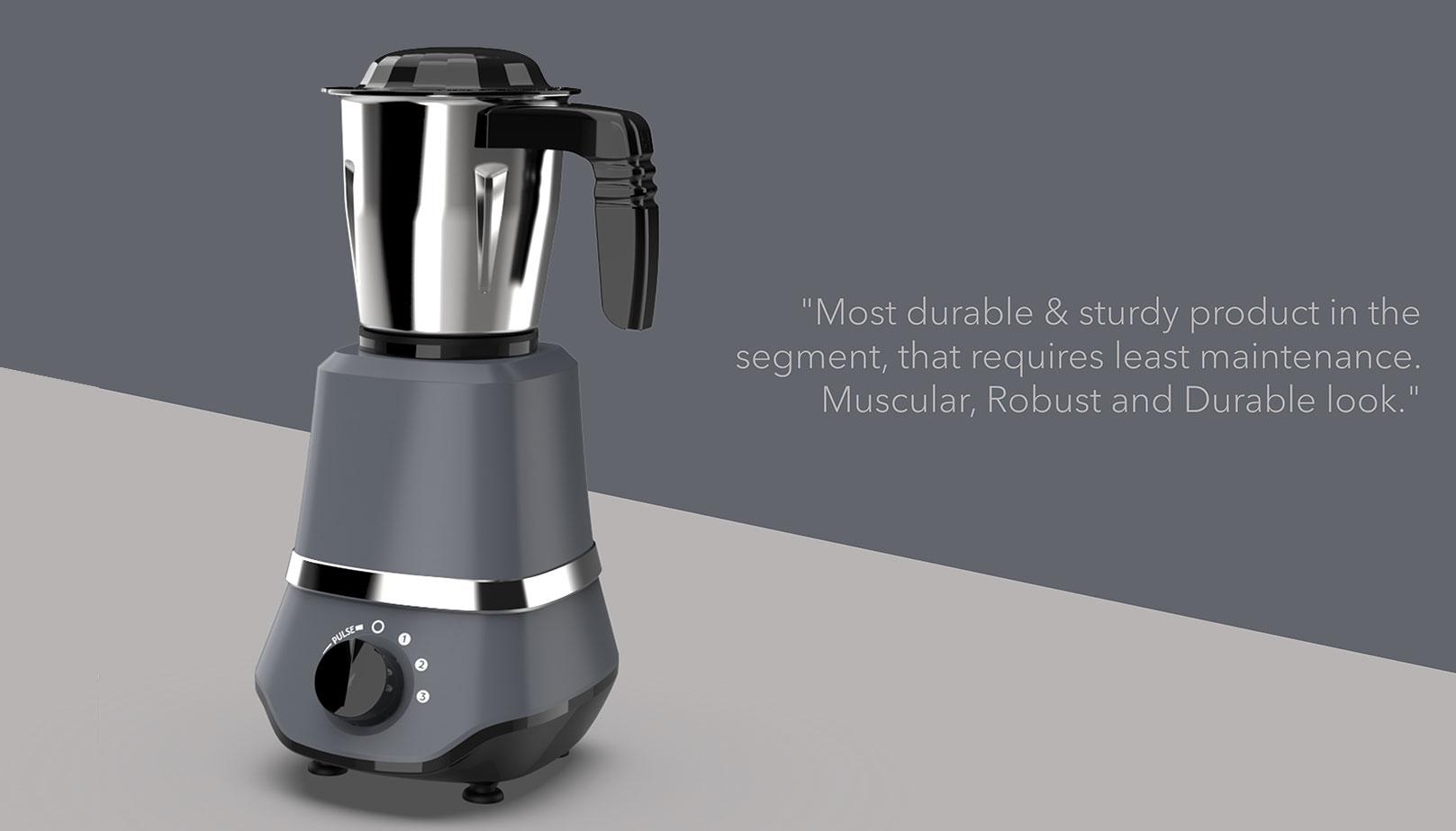 750 W / 1000 W  Mixer Grinder Design ( Durable & Elegant Mixer Grinder Design For Premium Consumer Segment)